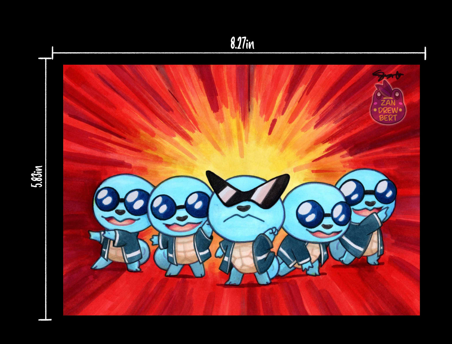 Squirtle Squad Original
