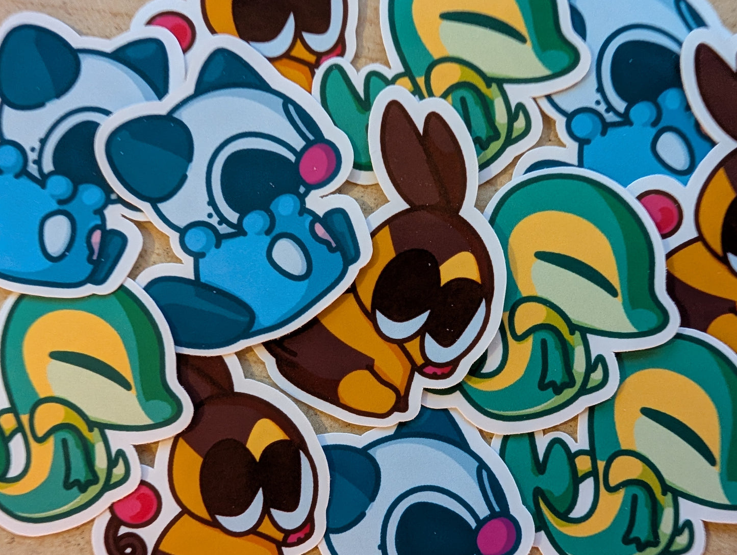 Gen 5 Trio Pokemon Starters Sit