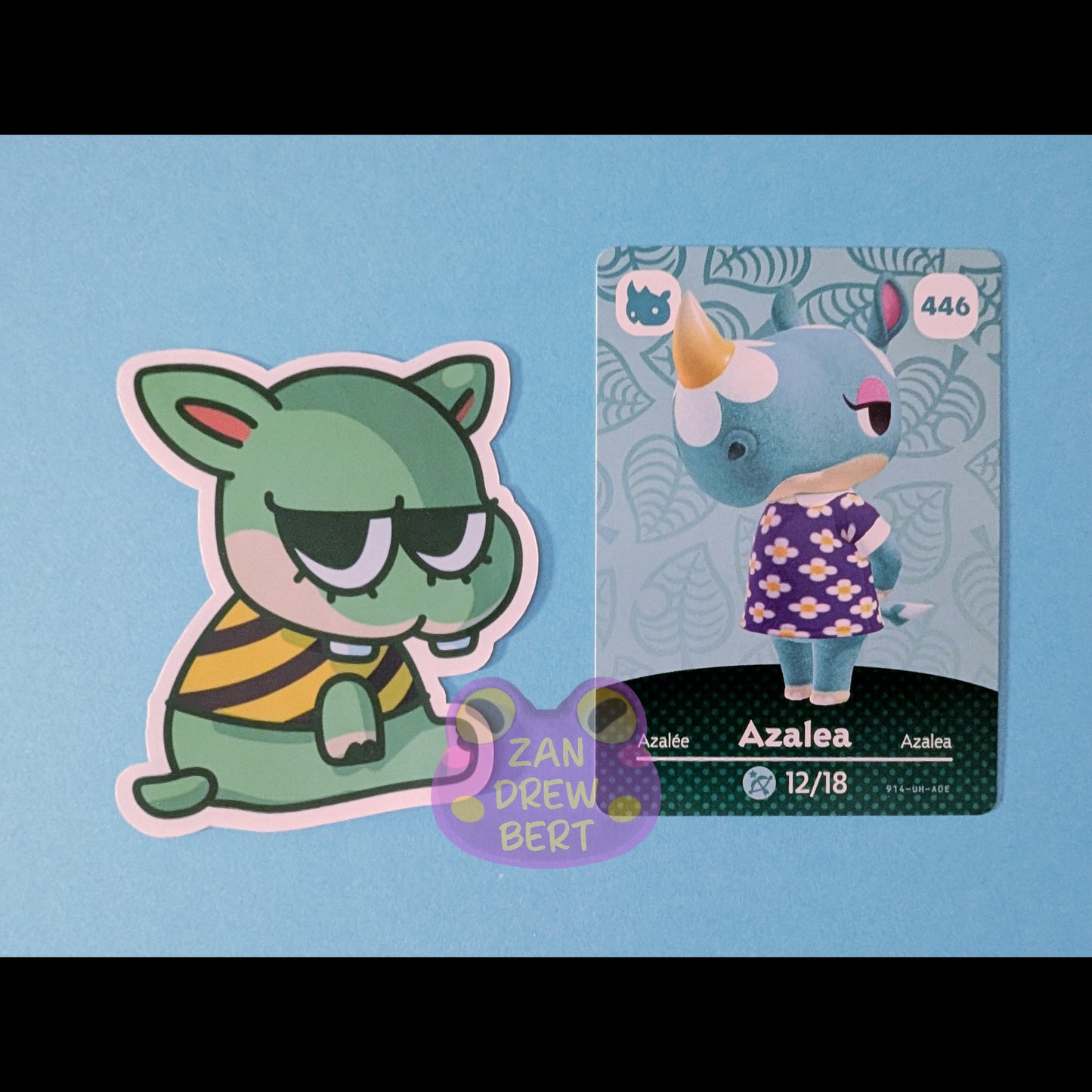 Hippo Villager Stickers