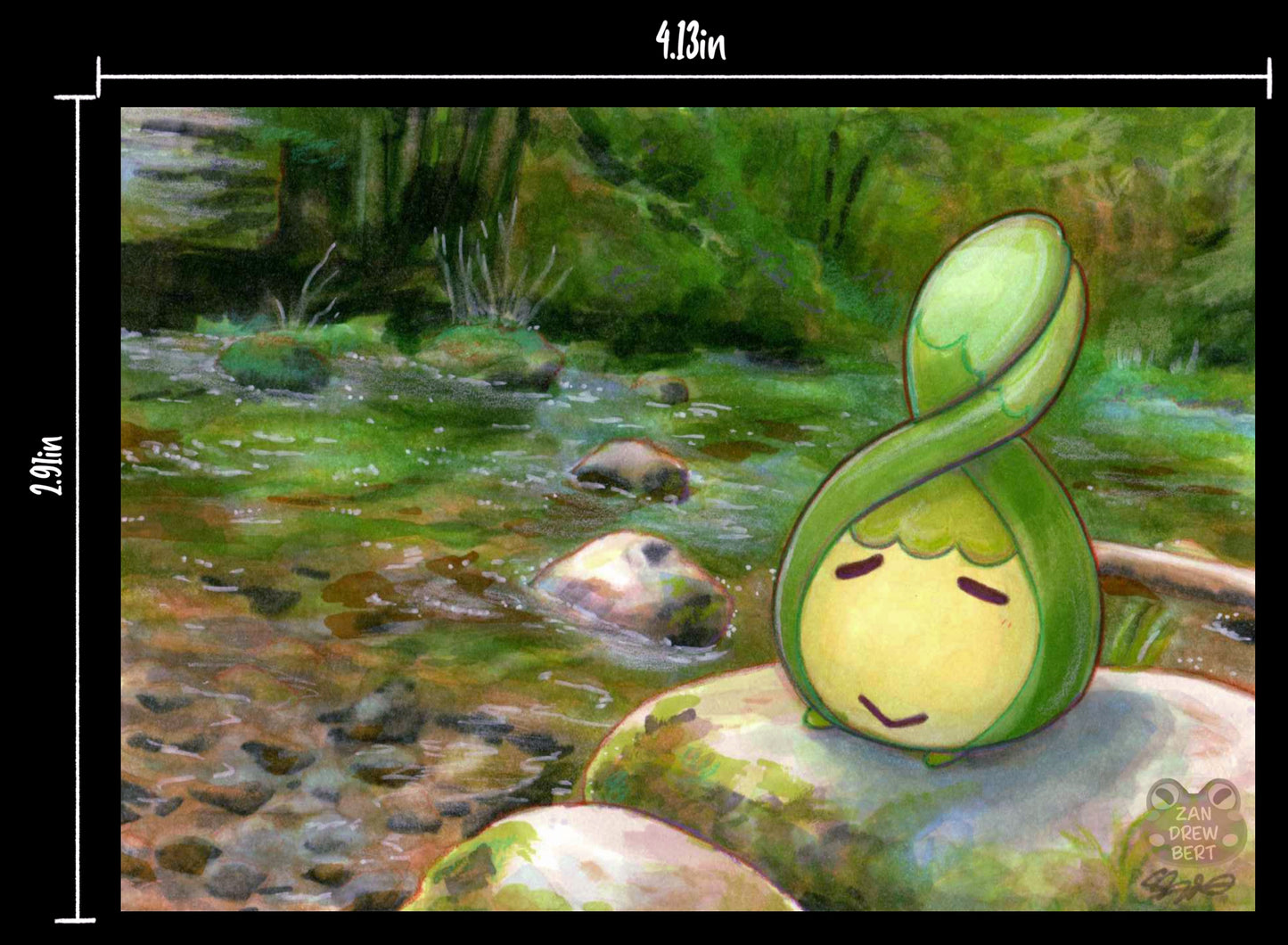 Budew Sunbathing Original