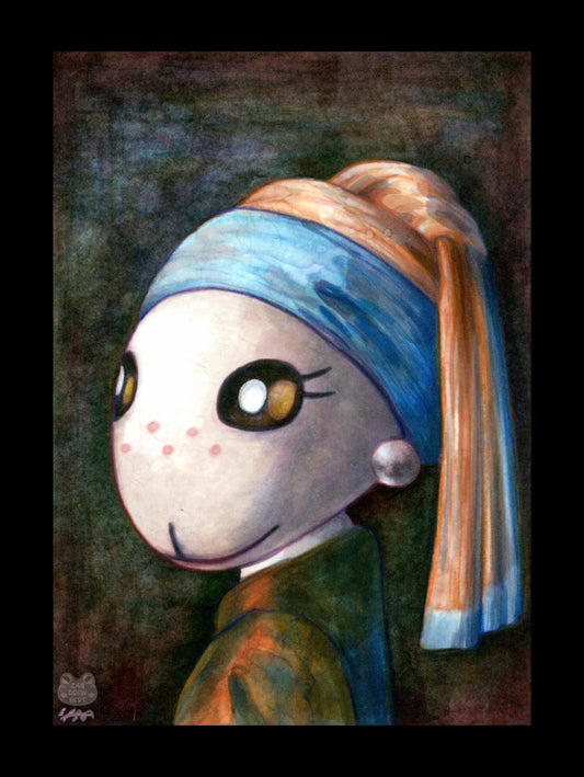 Chevre With the Pearl Earring Original