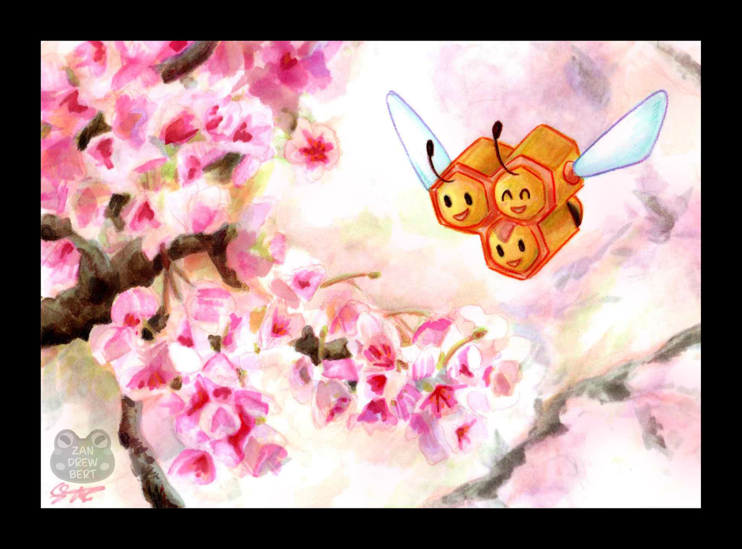 Combee Sakura Tree Original