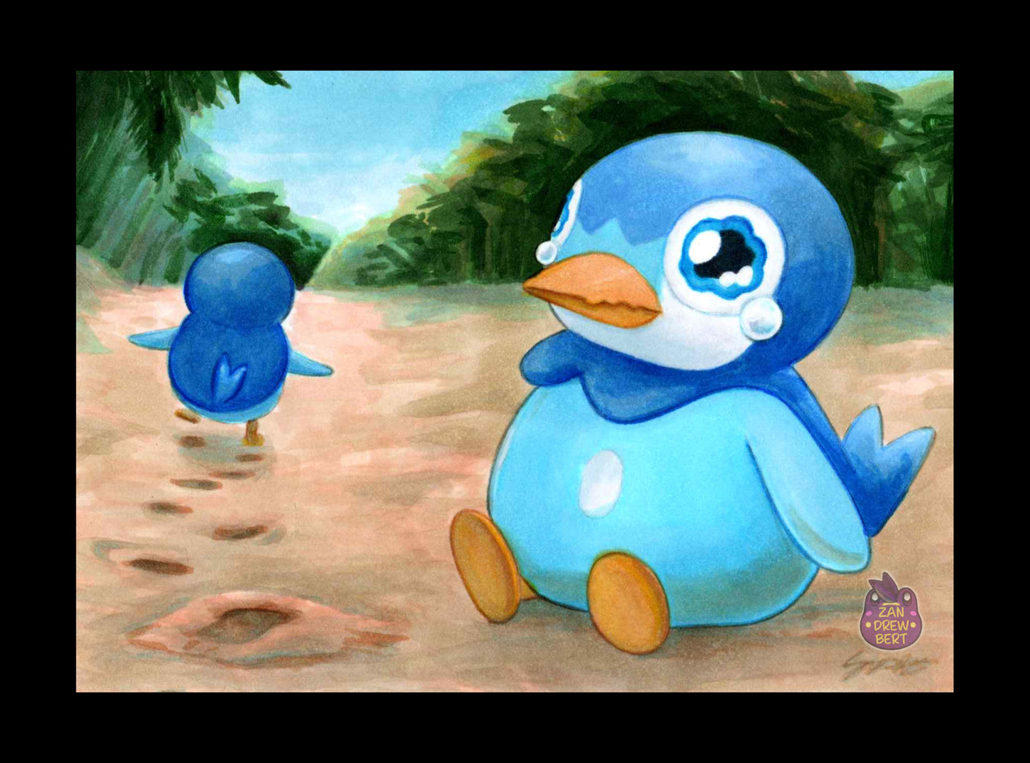 Crying Piplup Original