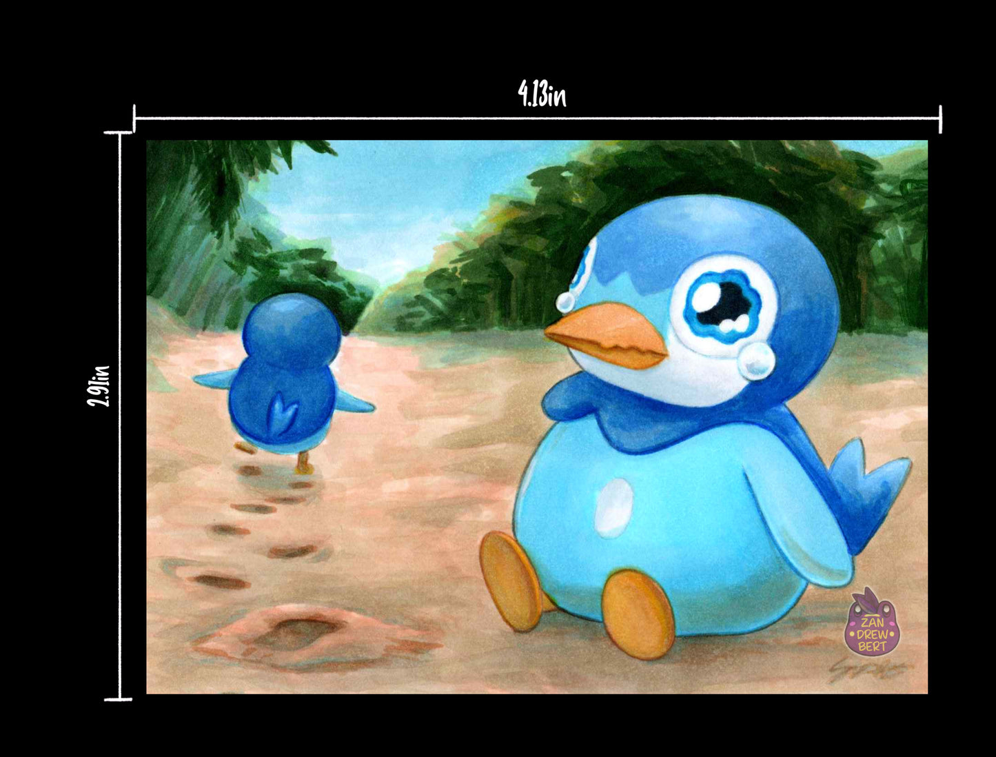 Crying Piplup Original