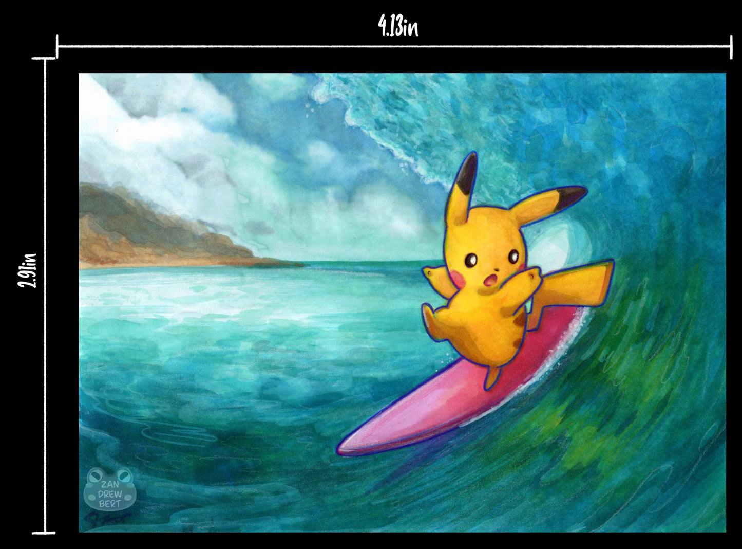 Surfing Pikachu Original