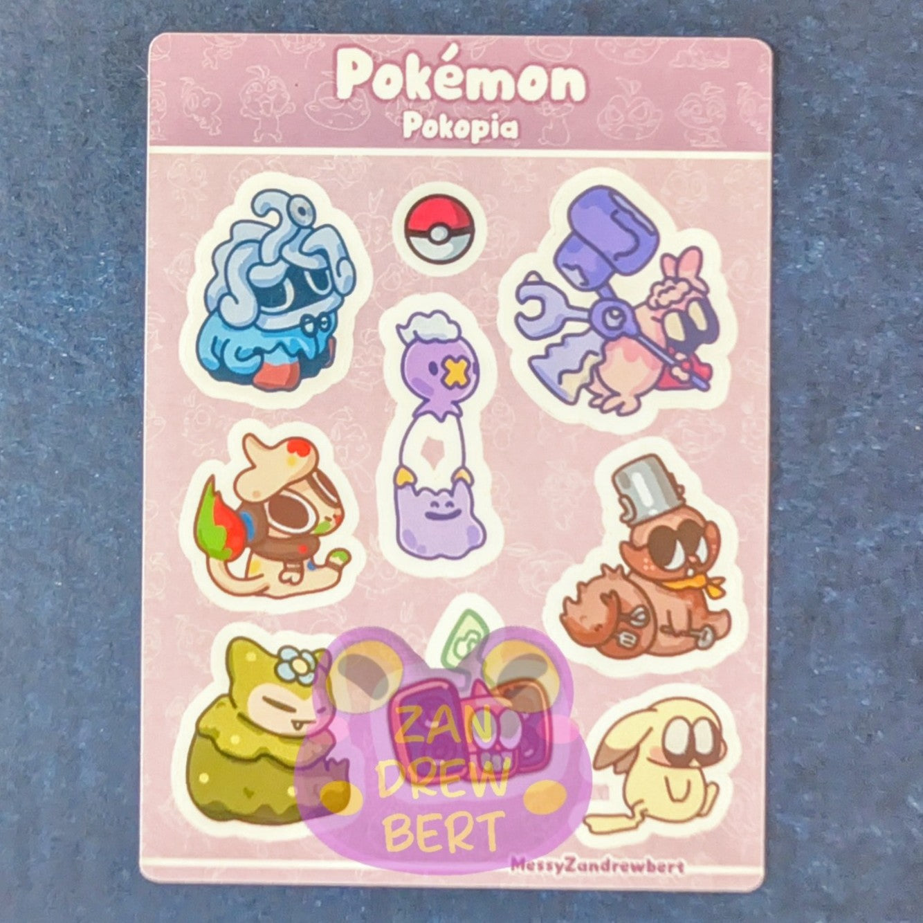 Pokopia Sticker Sheet