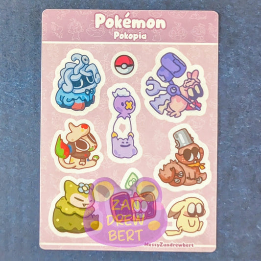 Pokopia Sticker Sheet