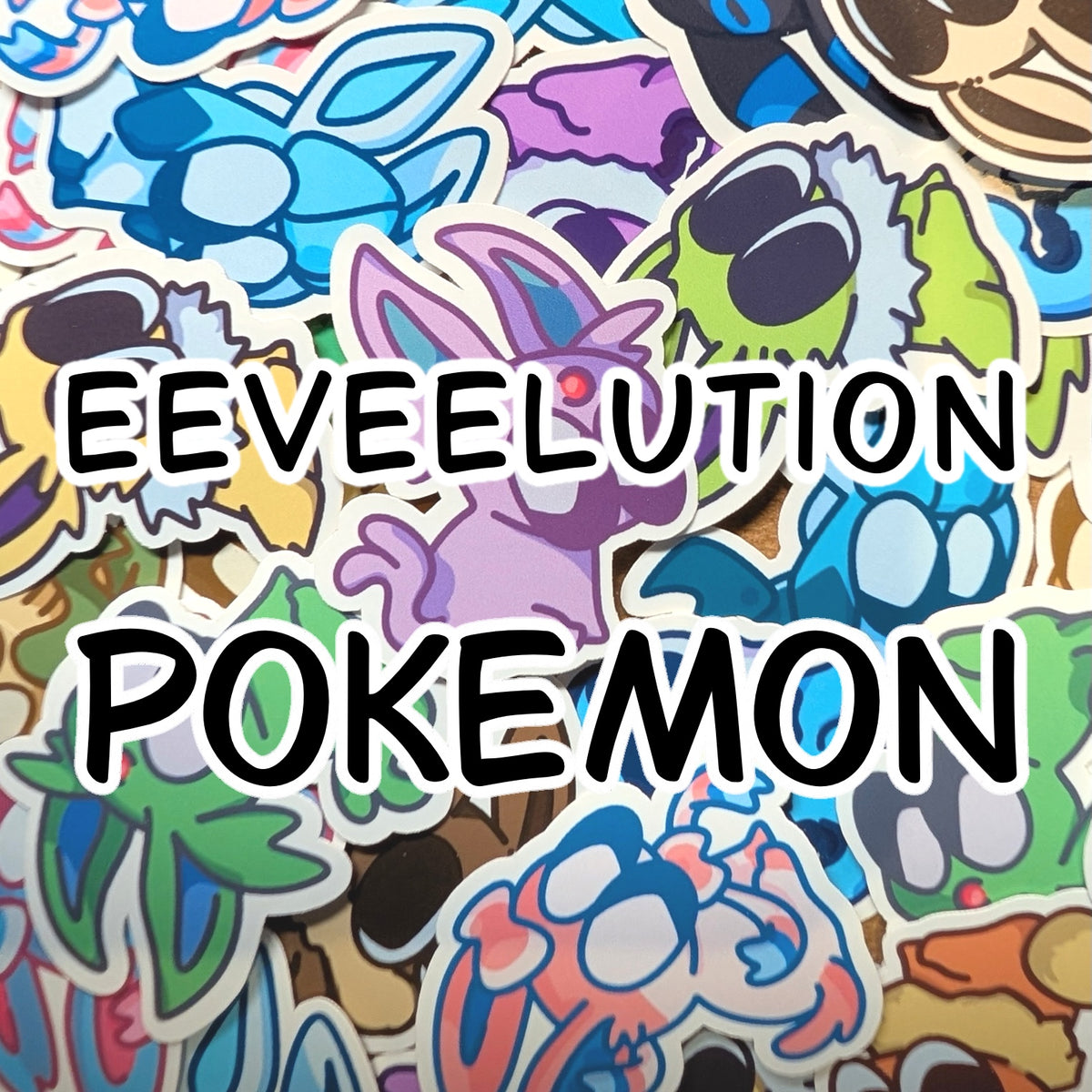 Eeveelution Pokemon Stickers