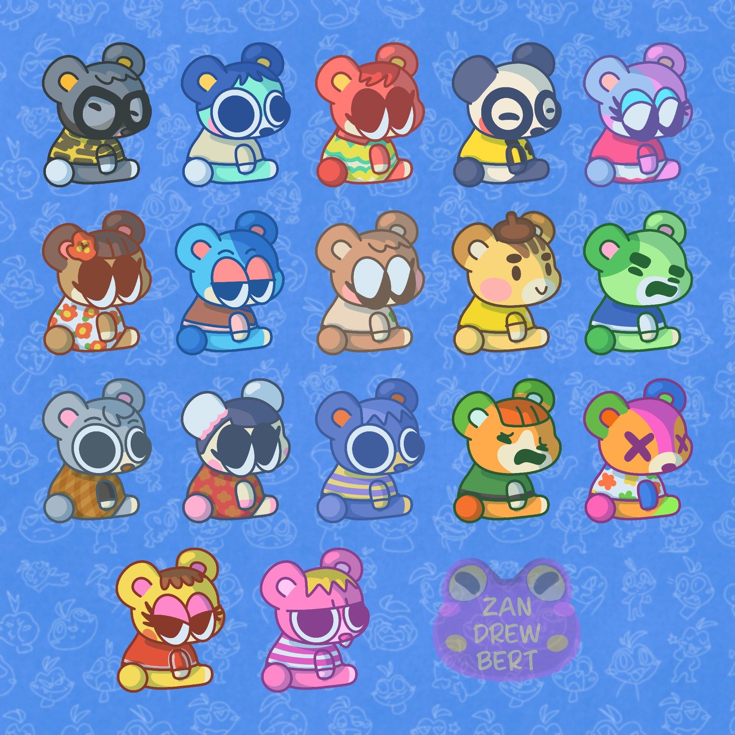 Cub Villager Stickers