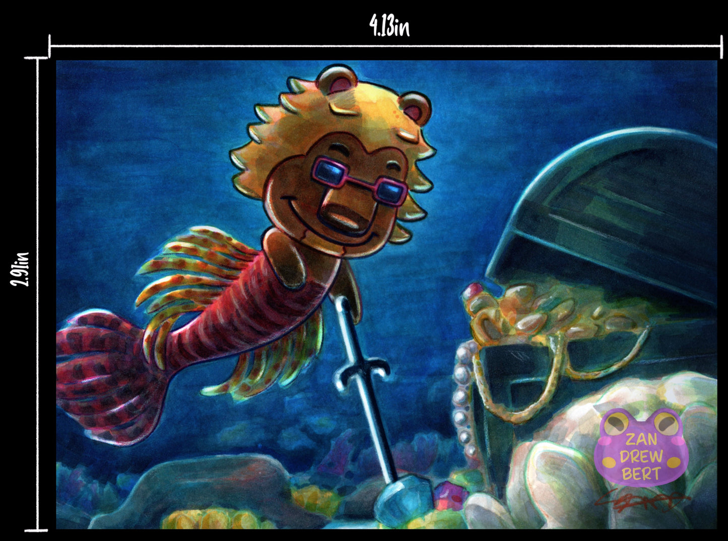 Lionfish Bud Treasure Original