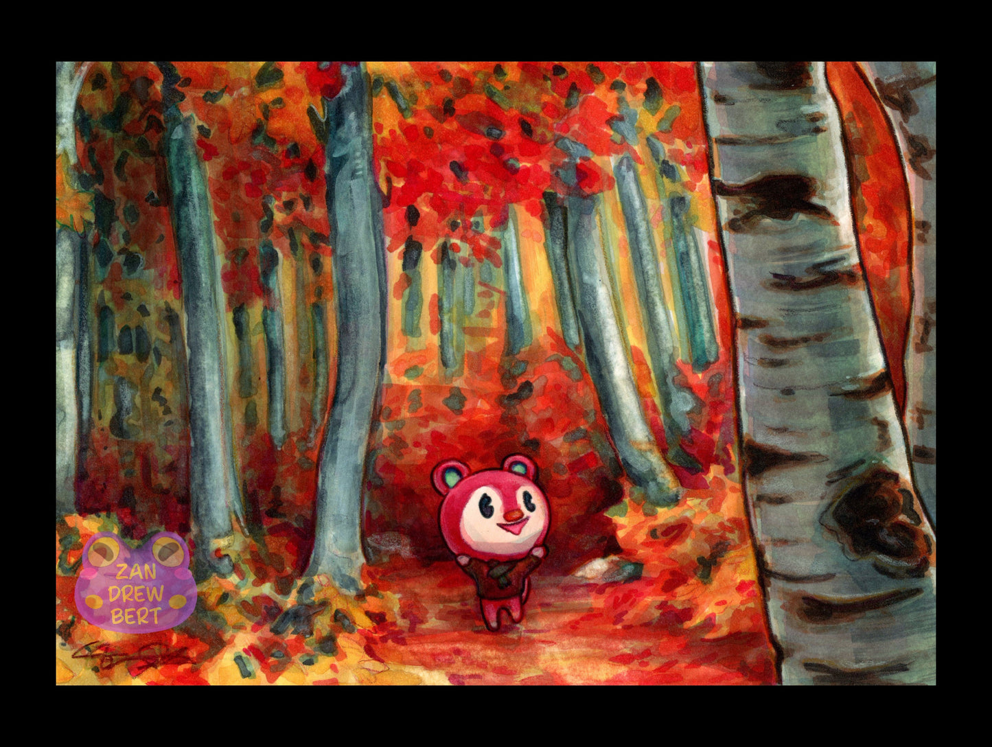 Autumn Walk Original