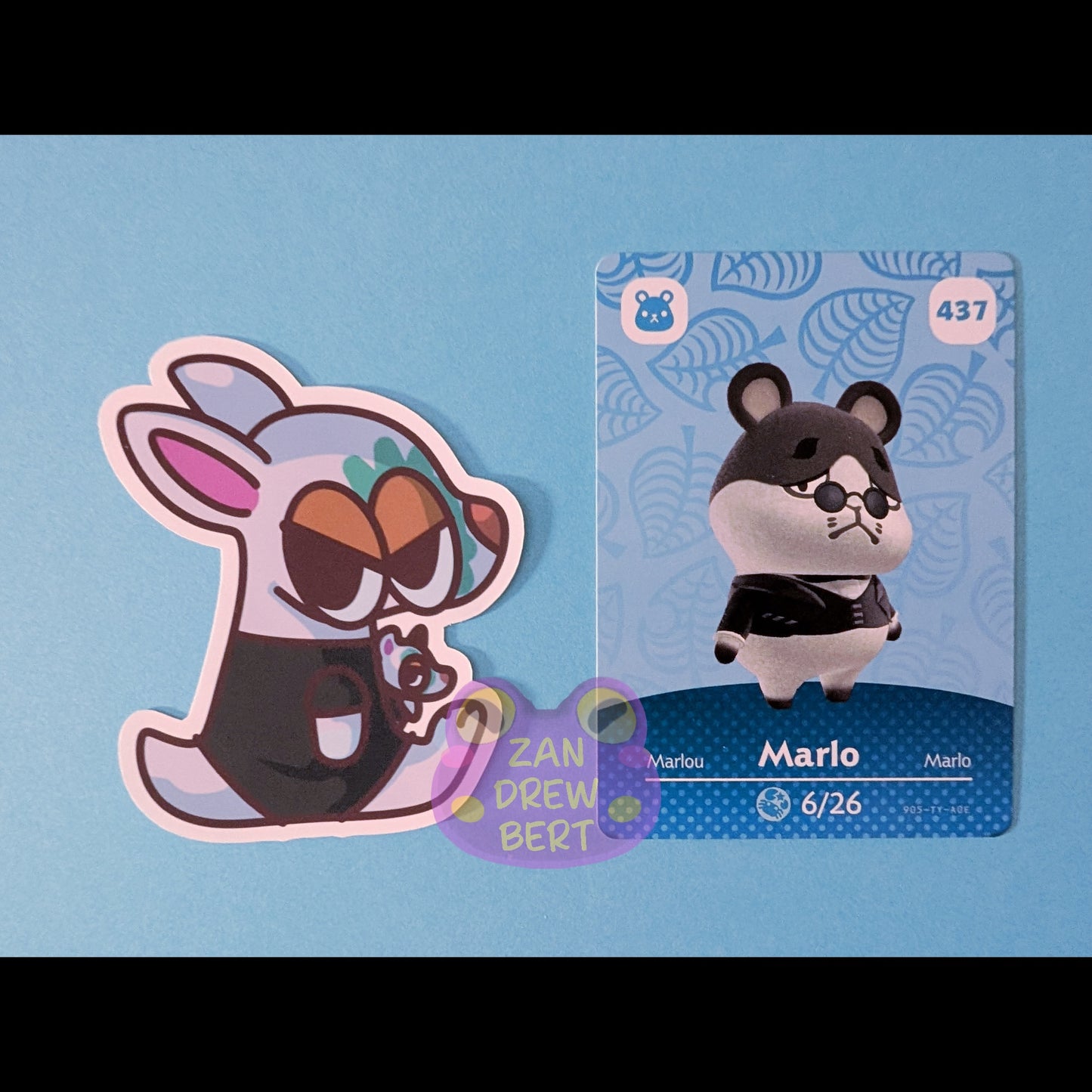 Kangaroo Villager Stickers