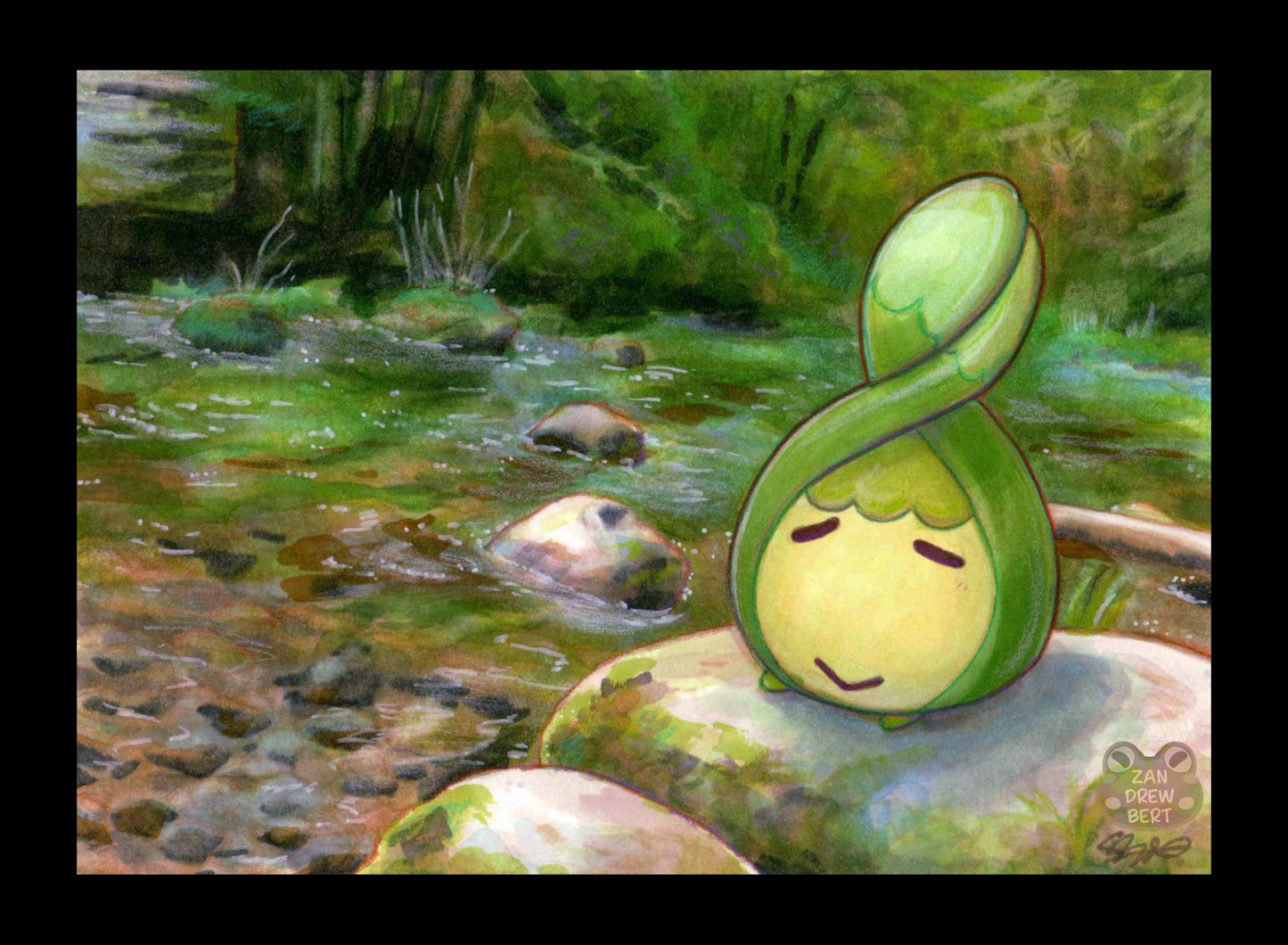 Budew Sunbathing Original