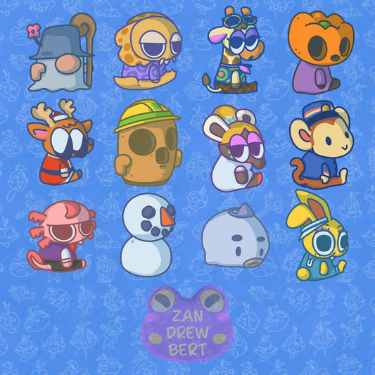 AC NPC Miscellaneous Stickers