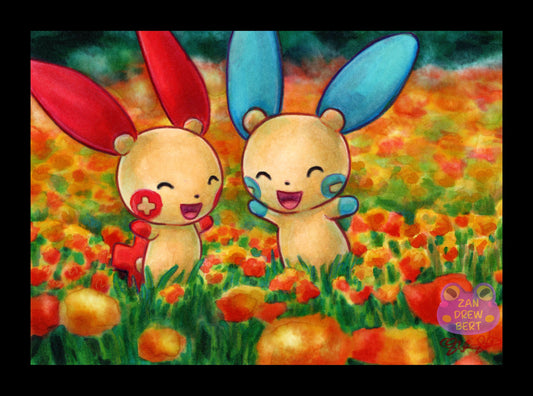 Plusle and Minun Original