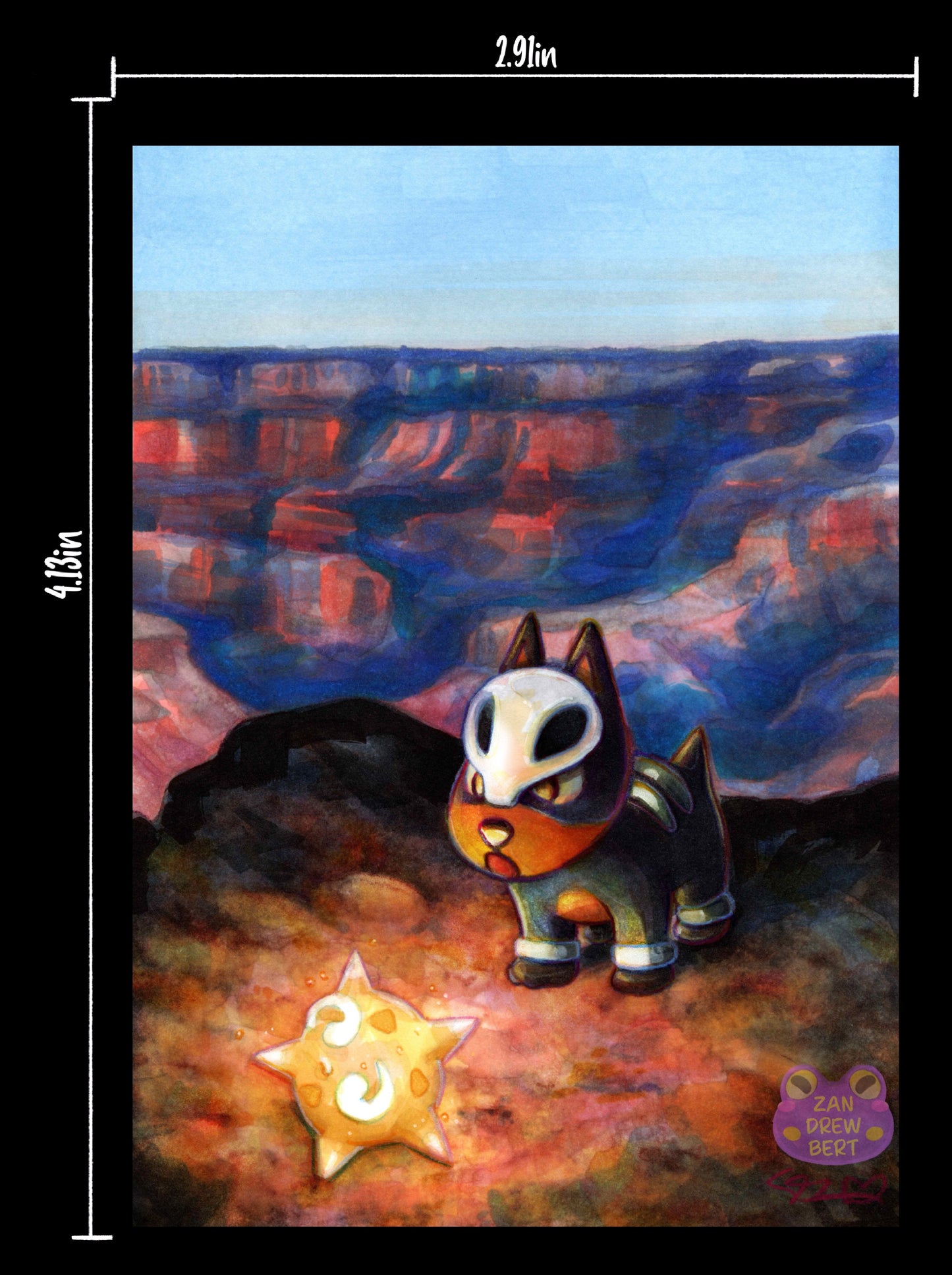Houndour Canyon Original