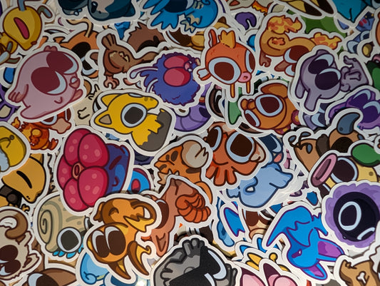 Gen 1 Sit Sticker Pack