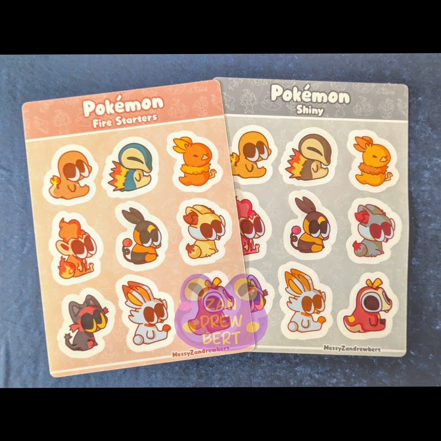 Fire Starter Sticker Sheet