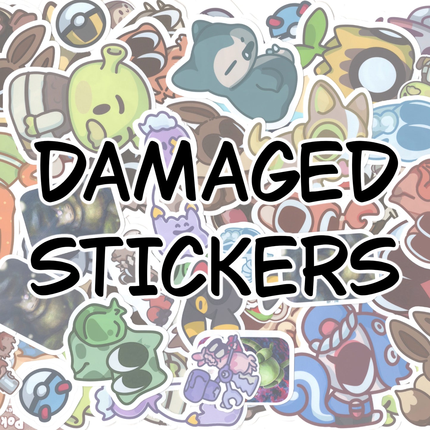 Damaged Stickers