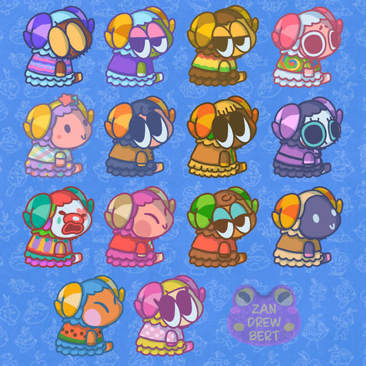Sheep Villager Stickers