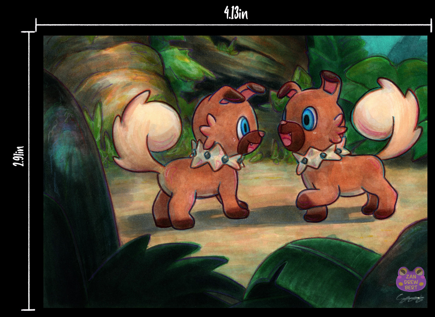 Rockruff Pups Original