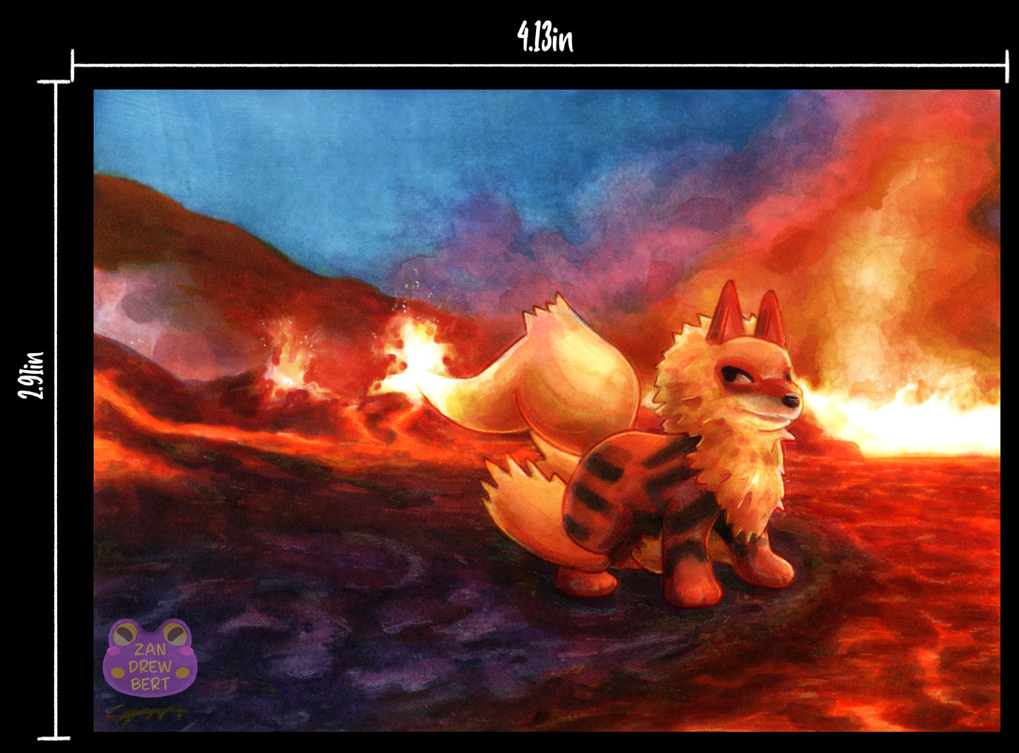 Arcanine Volcano Original