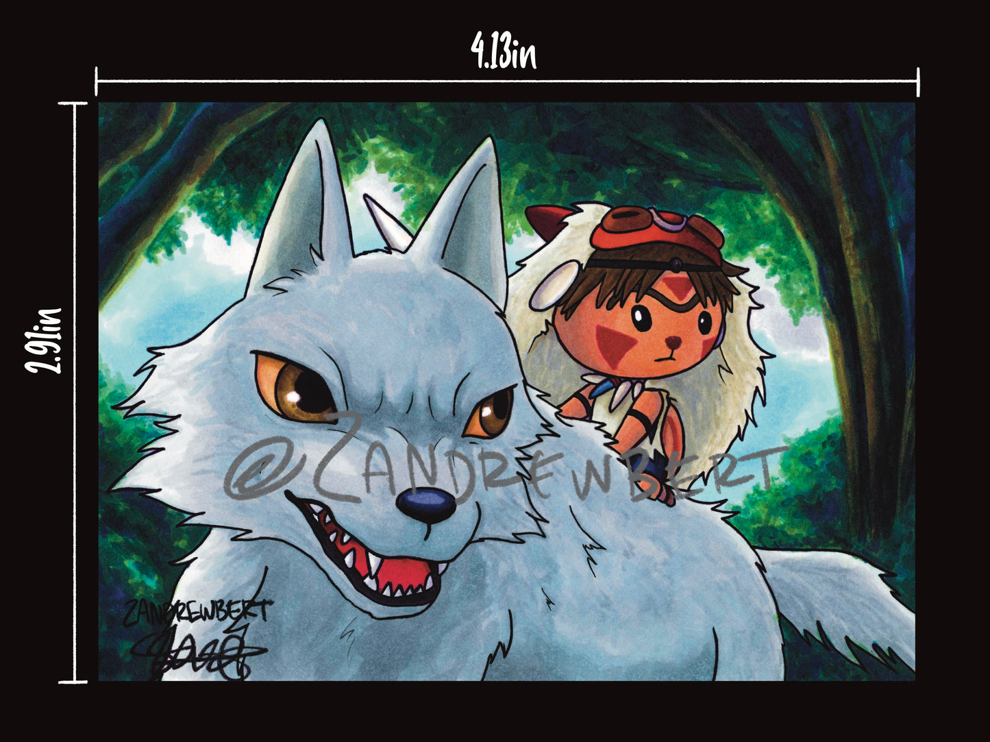 Princess Mononoke Crossing Original