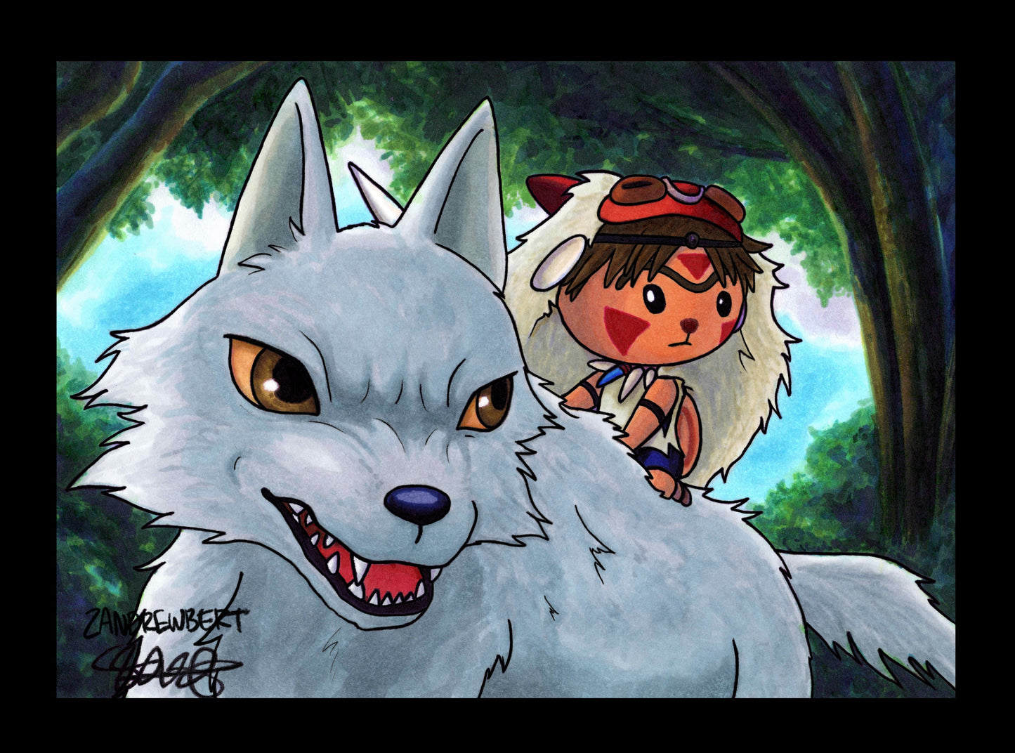 Princess Mononoke Crossing Original